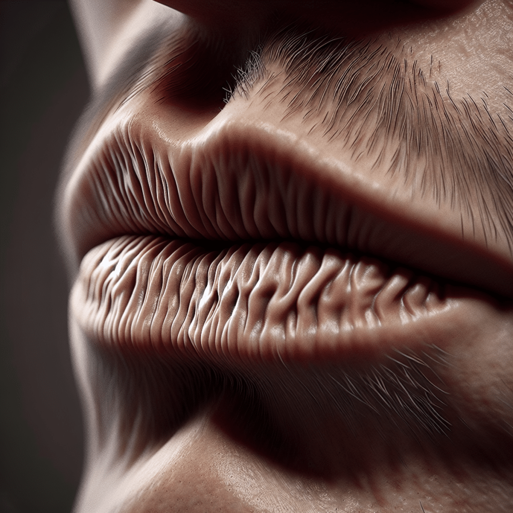 reason for lip twitching